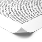 Chiropractische lumbar Vertebra Art Print (Hoek)