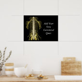 Chiropractische offertes en Gezegden Gepersonalise Poster (Keuken)