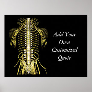 Chiropractische offertes en Gezegden Gepersonalise Poster