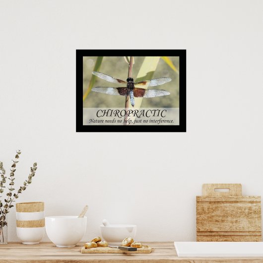 Chiropractische offertes en Poster van de Natuur v (Keuken)