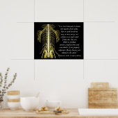 Chiropractische offertes Hippocrates Poster (Keuken)