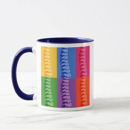 Chiropractische Pop Art Mok (Links)