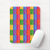 Chiropractische Pop Art Mousepad Muismat (Met muis)
