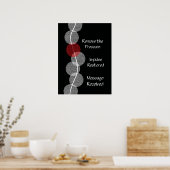 Chiropractische subluxatie Nerve Impingement Poste Poster (Keuken)