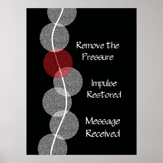 Chiropractische subluxatie Nerve Impingement Poste Poster (Voorkant)