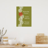 Chiropractische subluxatie Nerve Impingement Poste Poster (Keuken)