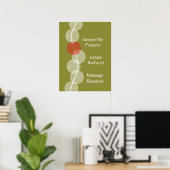 Chiropractische subluxatie Nerve Impingement Poste Poster (Thuiskantoor)