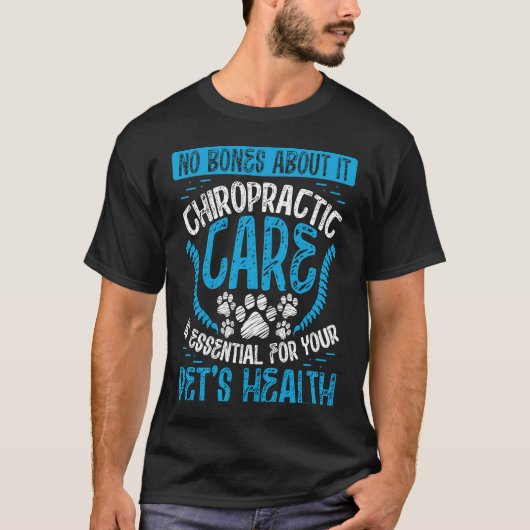 Chiropractische zorg is essentieel F T-shirt (Voorkant)