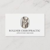 Chiropractor Afspraak Herinnering Chiropractie Visitekaartje (Voorkant)