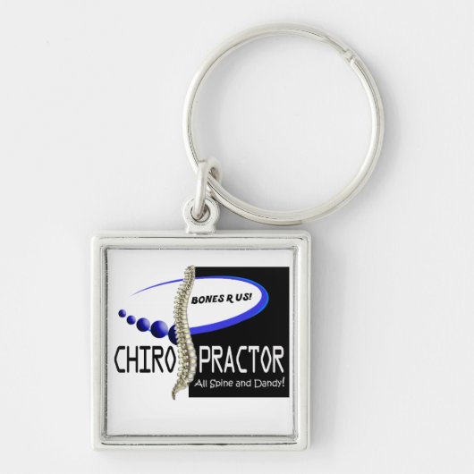 CHIROPRACTOR - ALLE SPINE EN DANDY - BOTTEN R.V. SLEUTELHANGER (Voorkant)