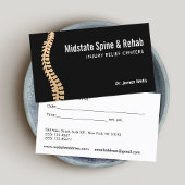 Chiropractor Appointment Reminder Bus Visitekaartje