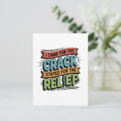 Chiropractor Back Relief Funny Gift Briefkaart (Staand voorkant)