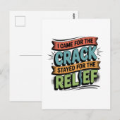 Chiropractor Back Relief Funny Gift Briefkaart (Voorkant / Achterkant)