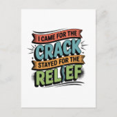 Chiropractor Back Relief Funny Gift Briefkaart (Voorkant)