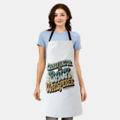 Chiropractor Back Whisperer Gift Idea Schort (Gedragen)