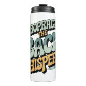 Chiropractor Back Whisperer Gift Idea Thermosbeker (Voorkant)