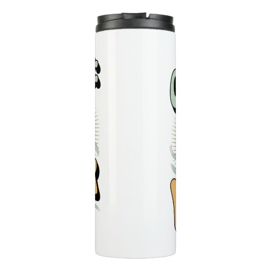 Chiropractor Back Whisperer Gift Idea Thermosbeker (Achterkant)