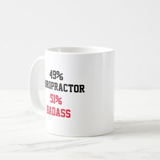 Chiropractor Badass Koffiemok (Voorkant links)
