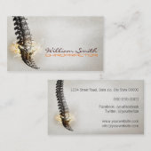 Chiropractor Business Card Visitekaartje (Voorkant / Achterkant)