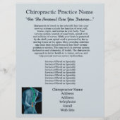 Chiropractor Business Flyer (Achterkant)