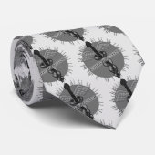 Chiropractor Caduceus Stropdas (Opgerold)