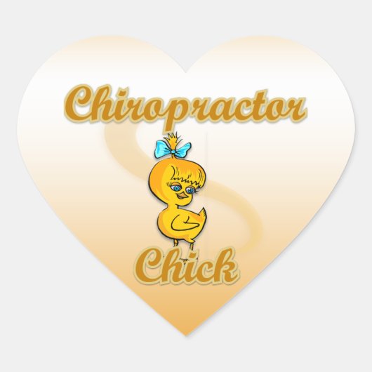 Chiropractor Chick Hart Sticker (Voorkant)
