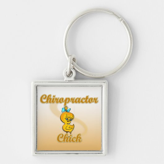 Chiropractor Chick Sleutelhanger (Voorkant)