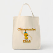 Chiropractor Chick Tote Bag (Voorkant)