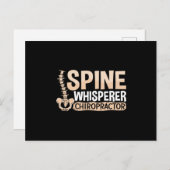 Chiropractor Chiro Briefkaart (Voorkant / Achterkant)