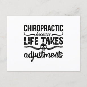 Chiropractor Chiro Spine Chiropractics Want Life Briefkaart