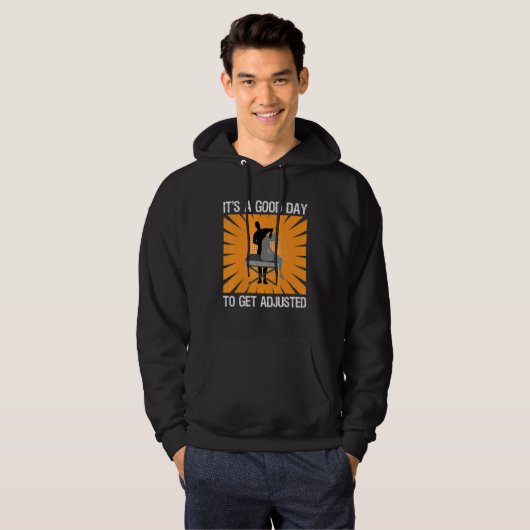 Chiropractor Chiropractic Adjusted Neck 1 Hoodie (Voorkant volledig)