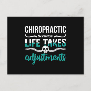 Chiropractor Chiropractic Because Life Spine Briefkaart
