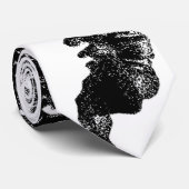 Chiropractor Chiropractic Black Spine Therapist Stropdas (Opgerold)