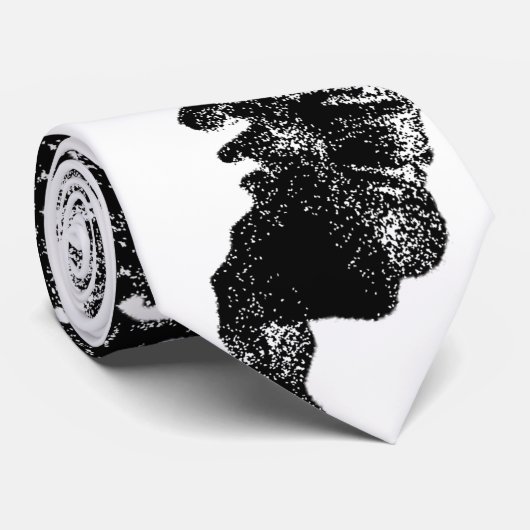 Chiropractor Chiropractic Black Spine Therapist Stropdas (Opgerold)