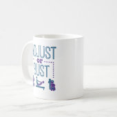 Chiropractor Chiropractic Chiro Adjust of Bust Koffiemok (Voorkant links)