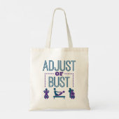 Chiropractor Chiropractic Chiro Adjust of Bust Tote Bag (Achterkant)