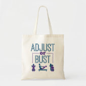 Chiropractor Chiropractic Chiro Adjust of Bust Tote Bag (Voorkant)