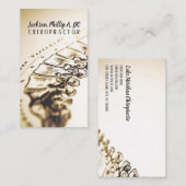 Chiropractor Chiropractic Clinic Therapy Massage Visitekaartje (Voorkant / Achterkant)