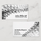 Chiropractor Chiropractic Clinic Therapy Massage Visitekaartje (Voorkant / Achterkant)