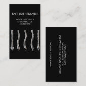Chiropractor, Chiropractic, Health Visitekaartje (Voorkant / Achterkant)