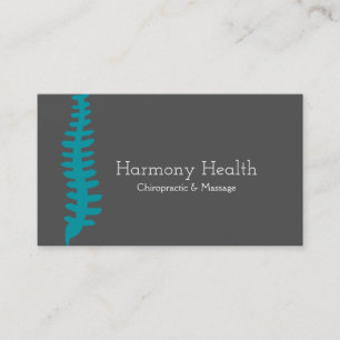 Chiropractor, Chiropractic, Health Visitekaartje