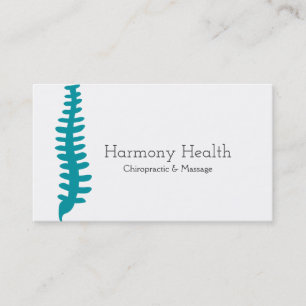 Chiropractor, Chiropractic, Health Visitekaartje