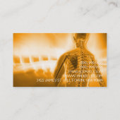 Chiropractor, Chiropractic, Health Visitekaartje (Achterkant)