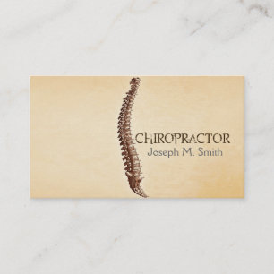 Chiropractor, Chiropractic, Health Visitekaartje
