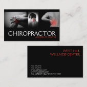 Chiropractor Chiropractic Health Visitekaartje (Voorkant / Achterkant)