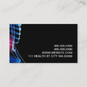 Chiropractor Chiropractic Health Wellness Clinic Visitekaartje (Achterkant)