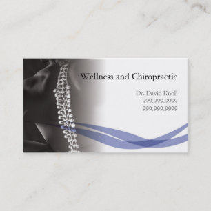 Chiropractor Chiropractic Health Wellness Klinisch Visitekaartje