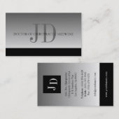 Chiropractor Chiropractic Medicine Kantoor Fade Visitekaartje (Voorkant / Achterkant)