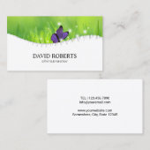 Chiropractor Chiropractic Spine & Butterfly Chiro Visitekaartje (Voorkant / Achterkant)