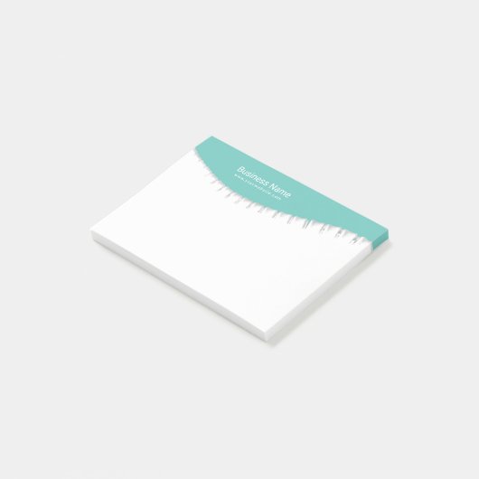 Chiropractor Chiropractic Spine Health Blauwgroen Post-it® Notes (Schuin)